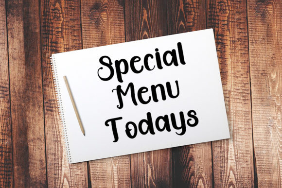 Cookings Font Poster 5
