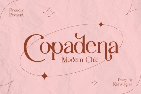 Copadena Font Poster 1