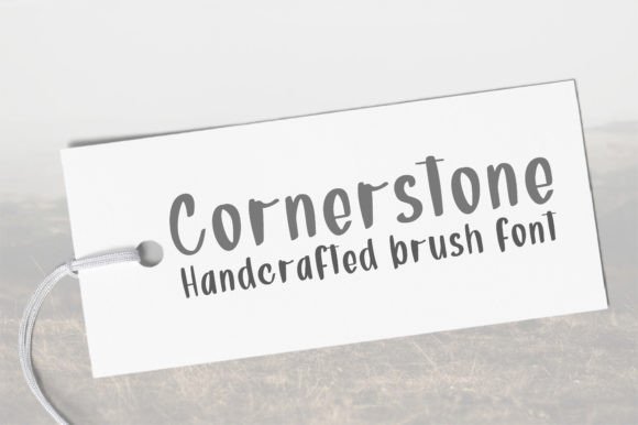 Cornerstone Font Poster 1