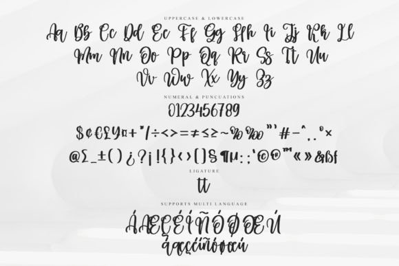 Cottage Font Poster 7