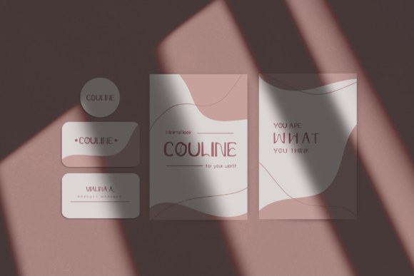 Couline Font Poster 1