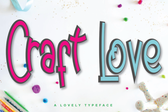 Craft Love Font Craft Love Font Poster 1