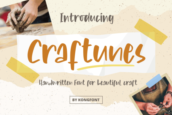 Craftunes Font Poster 1