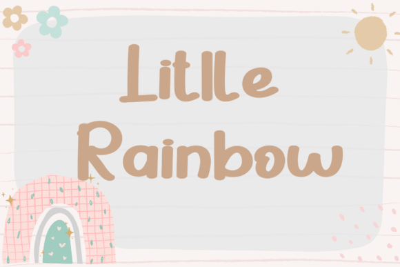 Crayon Girls Font Poster 5