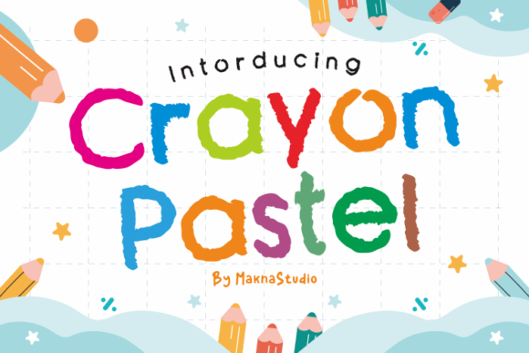 Crayon Pastel Font