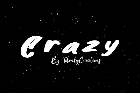 Crazy Font Poster 1