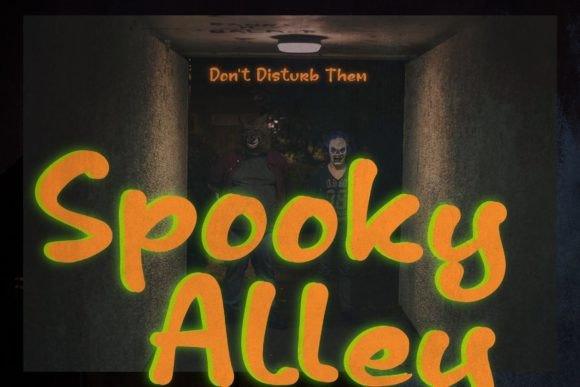 Crazy Midnight Font Poster 2