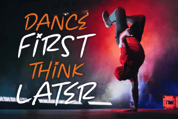 Crazy Things Font Poster 7