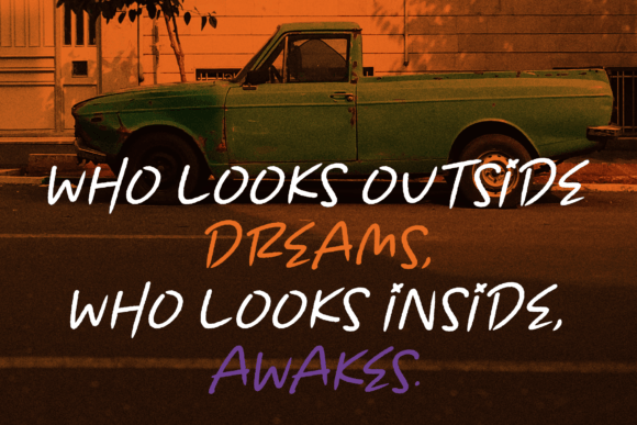 Crazy Things Font Poster 10