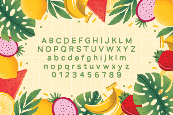 Creamy Manggo Font Poster 2