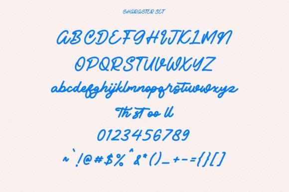 Creamy Smiley Font Poster 8
