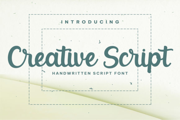 Creative Script Font