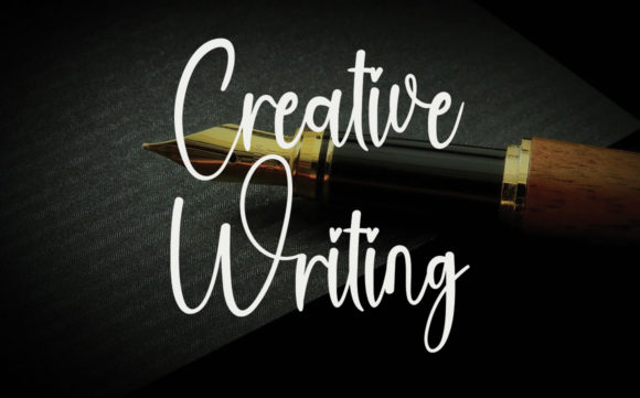 Creative Writing Font Poster 1