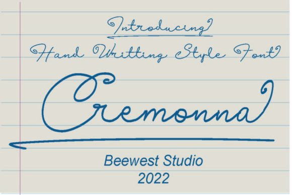 Cremonna Font