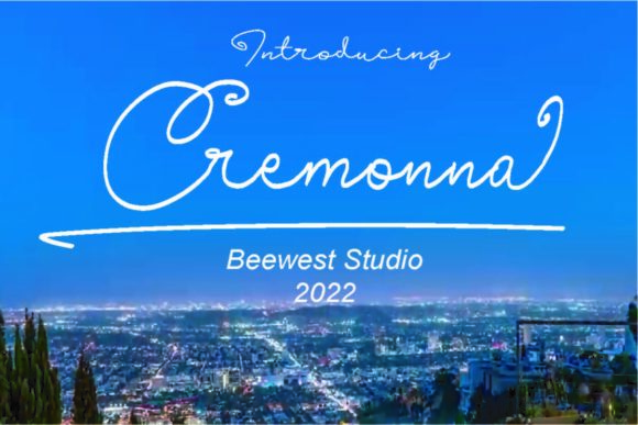 Cremonna Font Poster 2