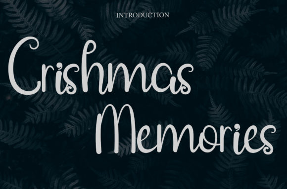 Crishmas Memories Font Poster 1