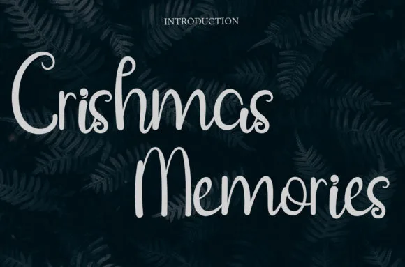 Crishmas Memories Font Crishmas Memories Font Poster 1