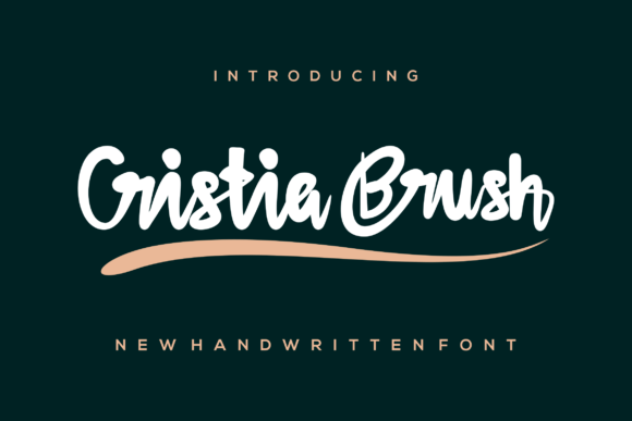 Cristiabrush Font