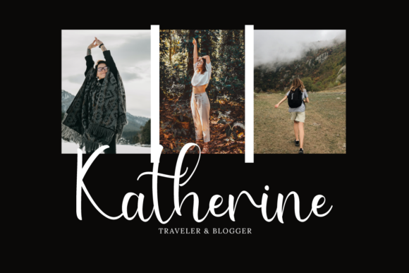 Cristina Maliyah Font Poster 4