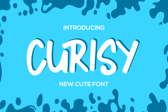 Curisy Font Poster 1