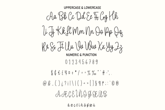 Curly Font Poster 7