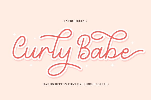 Curly Babe Font