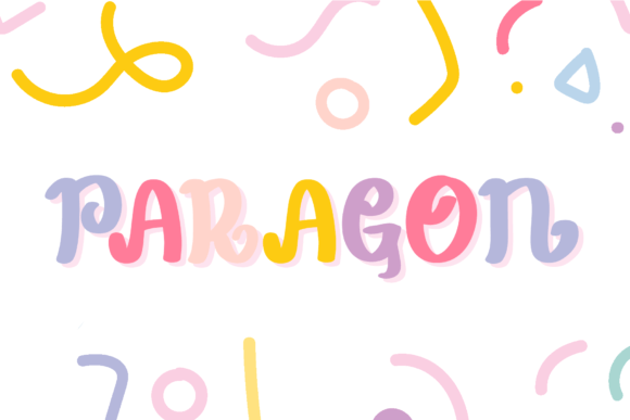 Curly Belle Font Poster 2