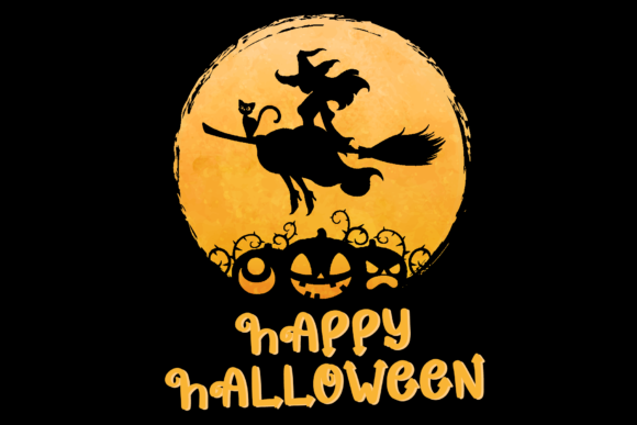 Curly Witch Font Poster 4