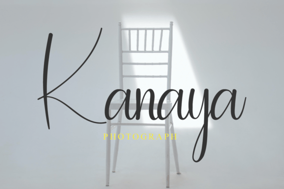 Curtain Font Poster 7