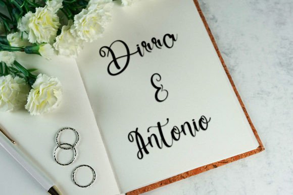 Cute Boho Font Poster 2