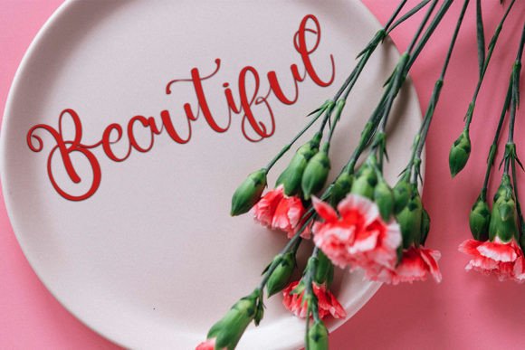 Cute Boho Font Poster 3