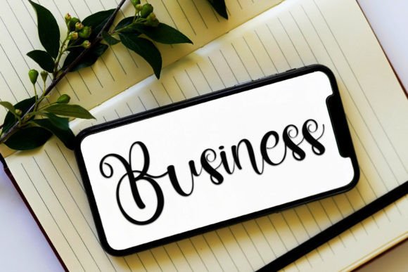 Cute Boho Font Poster 4