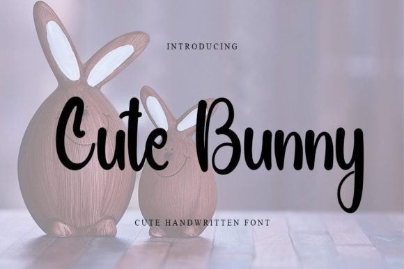 Cute Bunny Font