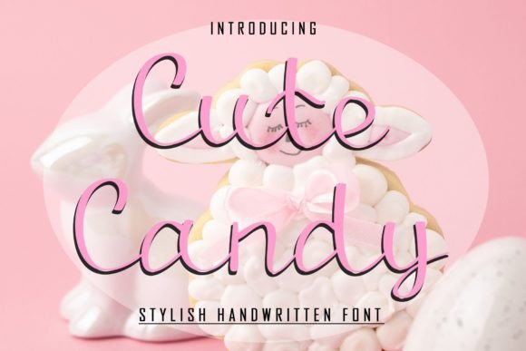 Cute Candy Font Poster 1