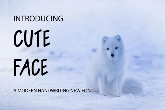 Cute Face Font