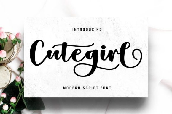 Cute Girl Font