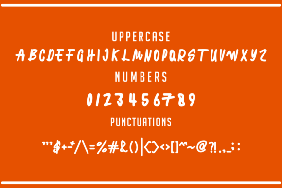Cute Insects Font Poster 3