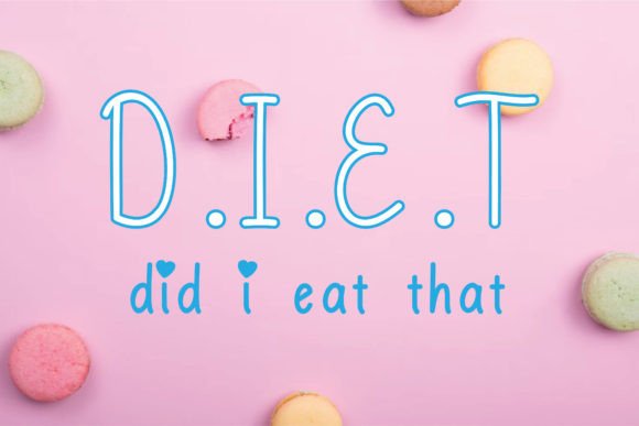 Cutie Lovie Font Poster 5