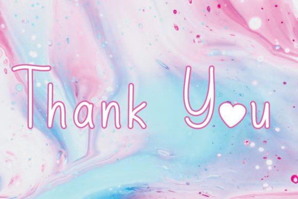 Cutie Lovie Font Poster 7