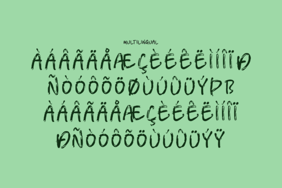 Cybernetic Font Poster 14