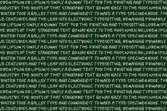 Cybernetic Font Poster 8