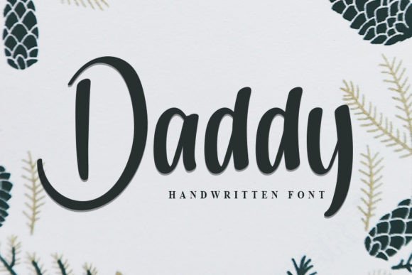 Daddy Font Poster 1