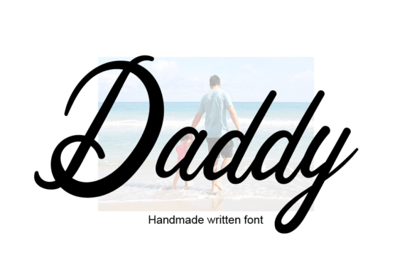 Daddy Font Daddy Font Poster 1