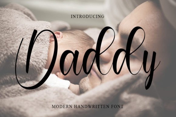 Daddy Font Poster 1