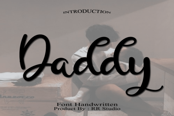 Daddy Font Poster 1