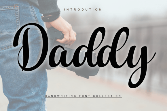 Daddy Font Poster 1