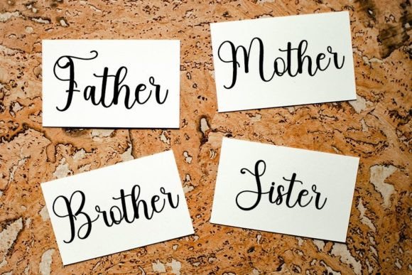 Dady Font Poster 6