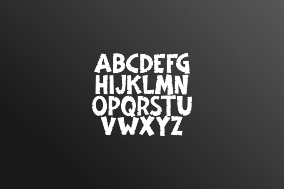 Daeback Font Poster 3
