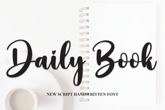 Daily Book Font Poster 1