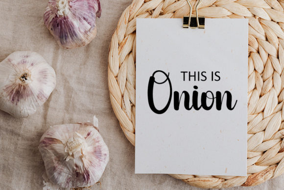 Daily Kitchen Font Poster 2